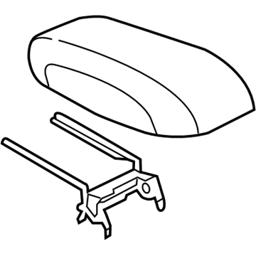 Dodge 1TV421A3AH Armrest - Console