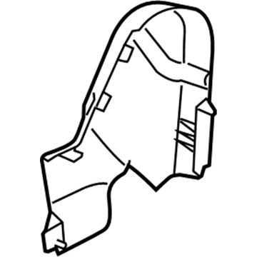Jeep 1XS81DX9AE SHIELD Front Seat