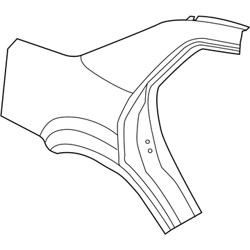 Mopar 68127974AC Panel Bodyside Aperture Outer Rear