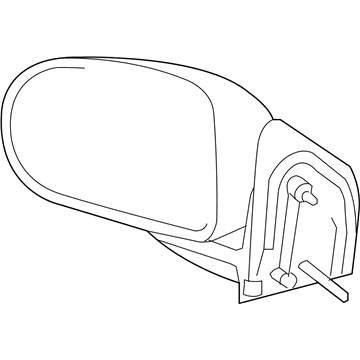 Jeep 68282455AA MIRROR Outside Rearview