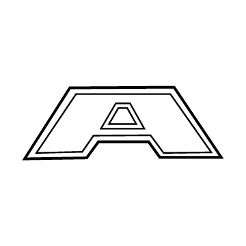 Ram 68407862AA NAMEPLATE Tailgate A