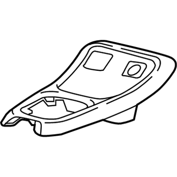Jeep 6NE88NCCAA BEZEL Gear Shift Indicator