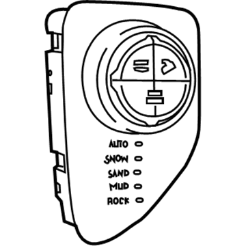 Jeep 5XF15LXHAB SWITCH Transfer Case