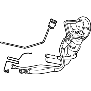 Ram 52029931AD TUBE Fuel Filler