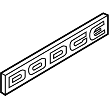 Dodge 5EW59CA1AB DECAL R/T