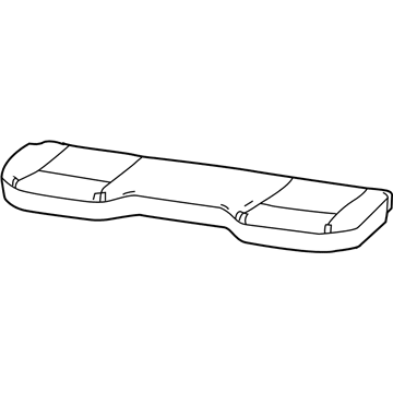 Ram 1UE15BD3AA COVER Rear Seat Cushion