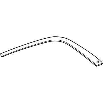 Mopar 57010408AL Molding Day Light Opening Rear Door