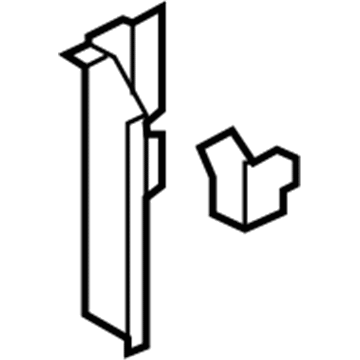 Ram 68377175AA REINFORCEMENT D Pillar