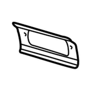 Jeep 55136696AB BRACKET Outside Door Handle
