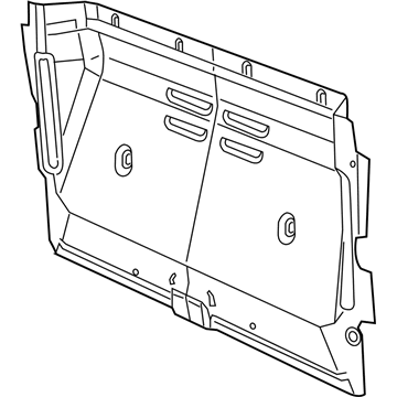 Ram 5XW13LDMAA PANEL Cab Back Trim