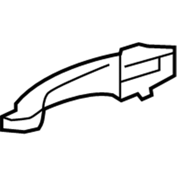 Chrysler Sebring Door Handle - 1KR95HWLAA