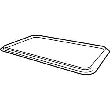 Dodge 1DR59HDAAA TRIM LACE Sunroof