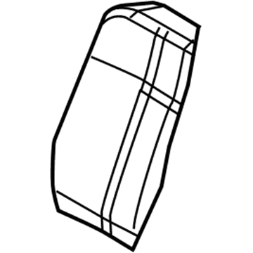 Chrysler 68034077AA FOAM Seat Back
