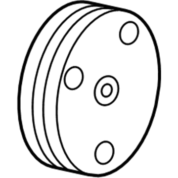 Dodge 53030962AB PULLEY Power Steering Pump