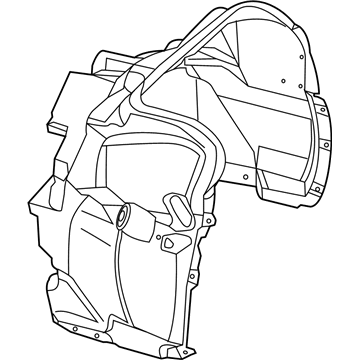 Mopar 68139709AG Shield Splash