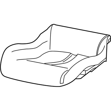 Dodge 5LX43AAAAA BEZEL Seat Back