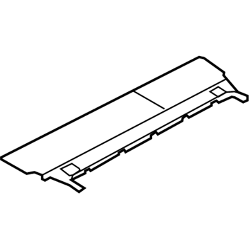 Mopar 5PL13DX9AB Cover Cargo Area Gap Hider