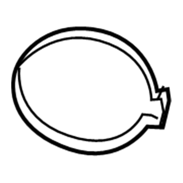 Jeep 68257096AA CLAMP Air Cleaner Duct