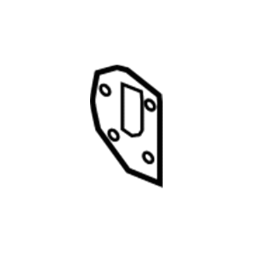 Dodge 68234690AA REINFORCEMENT Front Bumper Side Rail