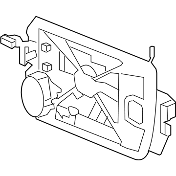Ram 68171824AC PANEL Carrier Plate Front Door