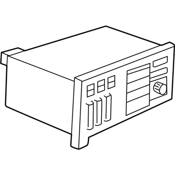 Jeep 56038584AH RADIO AM/FM/Cassette With CD