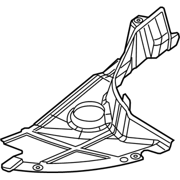 Ram 68134778AA BELLY PAN Extension Front