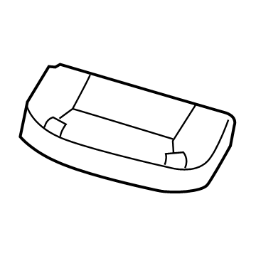 Ram 6RF11LT5AB COVER Rear Seat Cushion Left