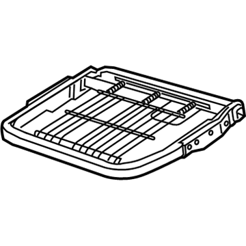 Ram 68272035AB FRAME Rear Seat Cushion