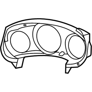 Chrysler 1SQ941X9AA Bezel - Instrument Cluster