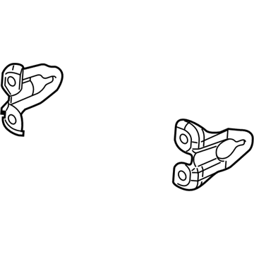Jeep 68351157AA BRACKET Tow Hook Reinforcement