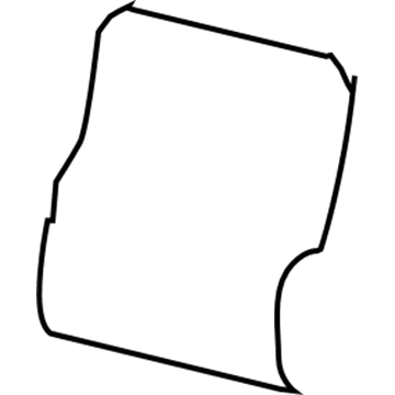 Jeep 1DU181D5AA COVER Rear Seat Back