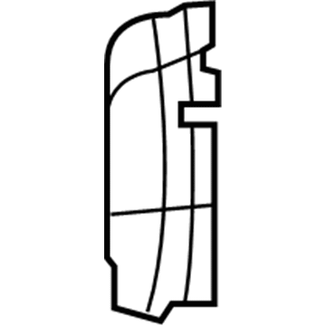 Ram 68103133AA SILENCER Wheelhouse Inner