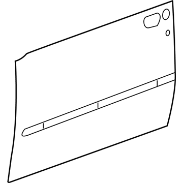 Jeep 55396994AA PANEL Front Door Outer