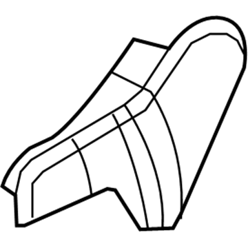Dodge 1UN82HL1AA SHIELD Seat Adjuster Inner
