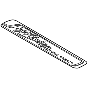Ram 68083123AA NAMEPLATE SIGNATURE SERIES