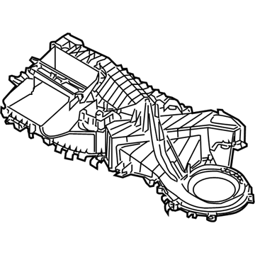 Dodge 5161059AA HOUSING Evaporater Upper