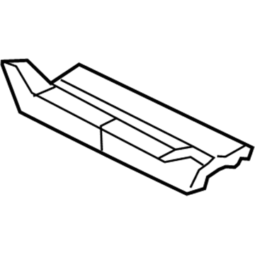 Jeep 68091756AB FOAM Seat Cushion