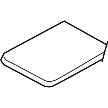 Dodge 1EY831J3AA LID Armrest Bin Includes Latch, Hinge and Inner Bezel