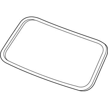 Jeep 55399181AC WEATHERSTRIP Liftgate Glass