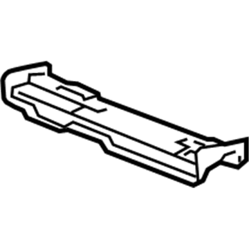 Chrysler 68043498AF CROSSMEMBER Front Floor Front Seat, Rear, Right