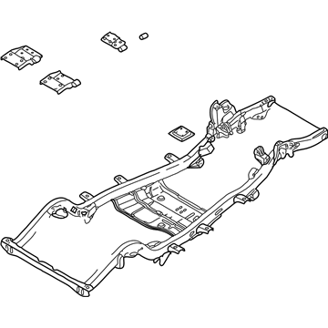 Jeep 52058813AD FRAME Chassis