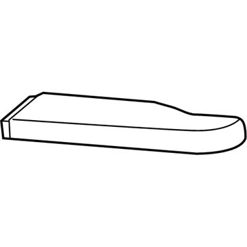 Jeep 1NH621K7AA ARMREST Front Door Trim