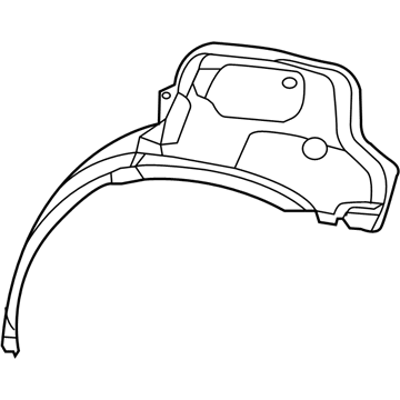 Mopar 68218008AB Panel Wheelhouse Outer