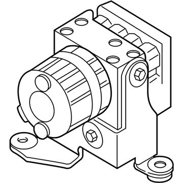 Jeep 52128487AA CONTROL UNIT Anti-Lock Brake