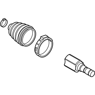 Jeep 68413632AA Inner CV Joint