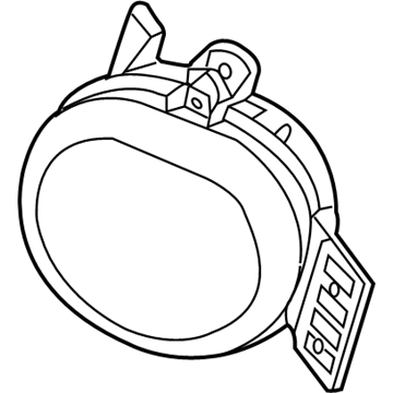 Ram Fog Light - 68104821AE