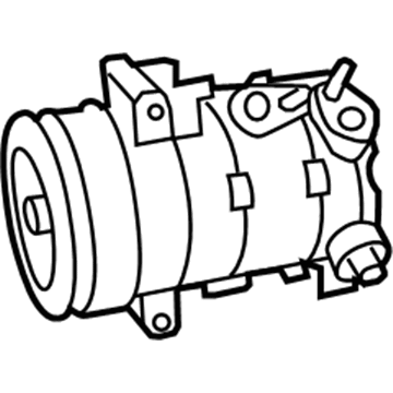 Dodge 55111408AD COMPRESSOR Air Conditioning