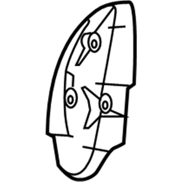 Dodge 5NJ30DX9AA SHIELD Recliner