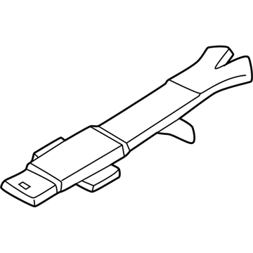Dodge 55055776AB DUCT Floor Rear