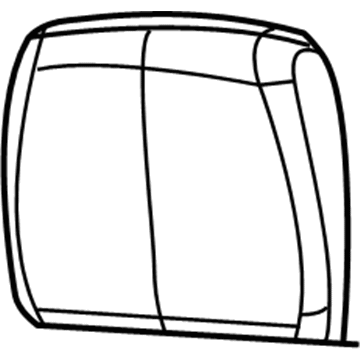 Chrysler 1LX631S3AA HEADREST Rear